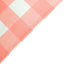 5-Pack Plastic Table Covers Pink Checkered Rectangle - Durable PVC Disposable Covers for Events 54"x108"