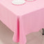 Premium Polyester 60"x102" Rectangle Tablecloth Pink - Durable 220GSM Wrinkle-Resistant Table Cover