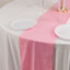 Scuba Polyester 12"x108" Table Runner Pink - Wrinkle-Free Table Linen