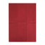 20 Pack Linen-Like Paper 8.5"x4" Napkins Burgundy - Highly Absorbent & Disposable Airlaid Guest Towels