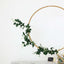 28" Gold Heavy Duty Metal Hoop Wreath, Floral Hoop