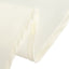 Cotton Blend 70" Round Tablecloth Ivory - Wrinkle-Resistant Table Cover