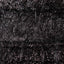 Polyester 72"x72" Table Overlay Square Tablecloth Black - Metallic Fringe Shag Tinsel Table Cover