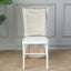 Velvet Chair Back Slipcover for Chiavari Chairs Champagne - Soft and Smooth Solid Chair Back Cover Cap