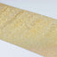 Crystal Rhinestone 10"x108" Table Runner Gold - Luxe Shiny Diamond Mesh Bling Table Runner Roll