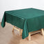 Satin 72"x72" Table Overlay Square Tablecloth Hunter Emerald Green - Smooth Finish Table Cover