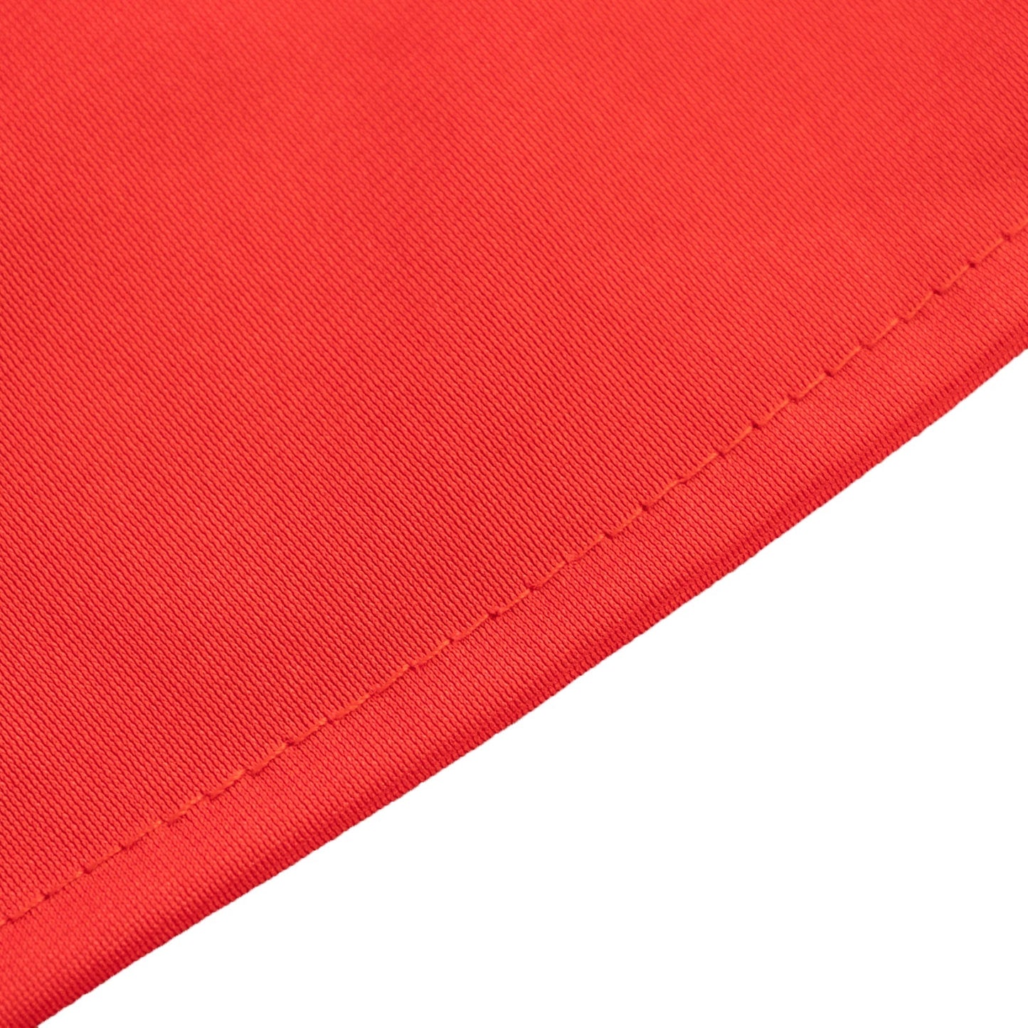 Scuba Round 90" Tablecloth Red - Wrinkle Free & Stain Resistant Table Cover