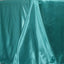 Satin Rectangular 90"x156" Tablecloth Turquoise - Seamless Table Cover