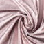 Premium Velvet 90"x132" Rectangle Tablecloth Mauve - Reusable Soft & Seamless Table Cover
