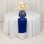 Lamour Satin 12"x108" Table Runner Royal Blue - Smooth & Lustrous Finish