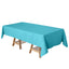 Polyester 60"x102" Rectangle Tablecloth Turquoise - Durable and Stylish Table Cover