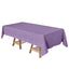 Polyester 60"x102" Rectangle Tablecloth Violet Amethyst - Durable and Stylish Table Cover