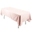 Polyester 60"x126" Rectangle Tablecloth Blush - Wrinkle-Resistant Table Cover