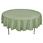 Polyester 90" Round Tablecloth Dusty Sage Green - Stain & Wrinkle-Resistant Table Cover