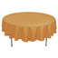 Polyester 90" Round Tablecloth Gold - Stain and Wrinkle-Resistant Table Cover for Party & Gatherings