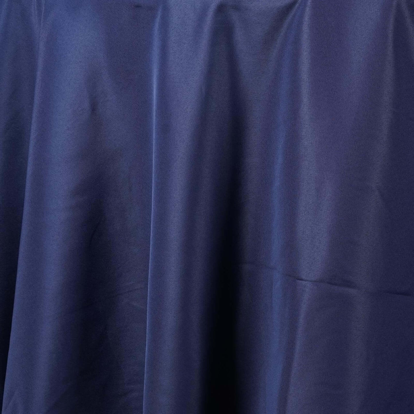 Polyester 108" Round Tablecloth Navy Blue - Wrinkle-Resistant Table Cover