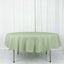 Polyester 90" Round Tablecloth Sage Green - Stain & Wrinkle-Resistant Table Cover