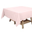 Polyester Square 70"x70" Tablecloth Blush - Wrinkle-Resistant & Durable Table Cover