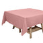 Polyester Square 70"x70" Tablecloth Dusty Rose - Wrinkle-Resistant & Durable Table Cover