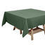 Polyester Square 70"x70" Tablecloth Olive Green - Wrinkle-Resistant & Durable Table Cover