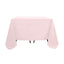 Polyester Square 90"x90" Tablecloth Blush - Wrinkle-Resistant & Durable Table Cover