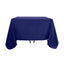 Polyester Square 90"x90" Tablecloth Navy Blue - Wrinkle-Resistant & Durable Table Cover