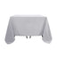 Polyester Square 90"x90" Tablecloth Silver - Wrinkle-Resistant & Durable Table Cover