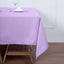 Polyester 70"x70" Table Overlay Square Tablecloth Lavender Lilac - Wrinkle-Resistant & Durable Table Cover