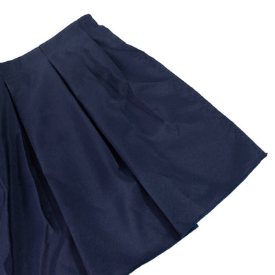 Portable Stage Skirt Navy Blue Polyester Platform Skirting Cloth for Events Performances & Wedding Staging - 16’’x10ft