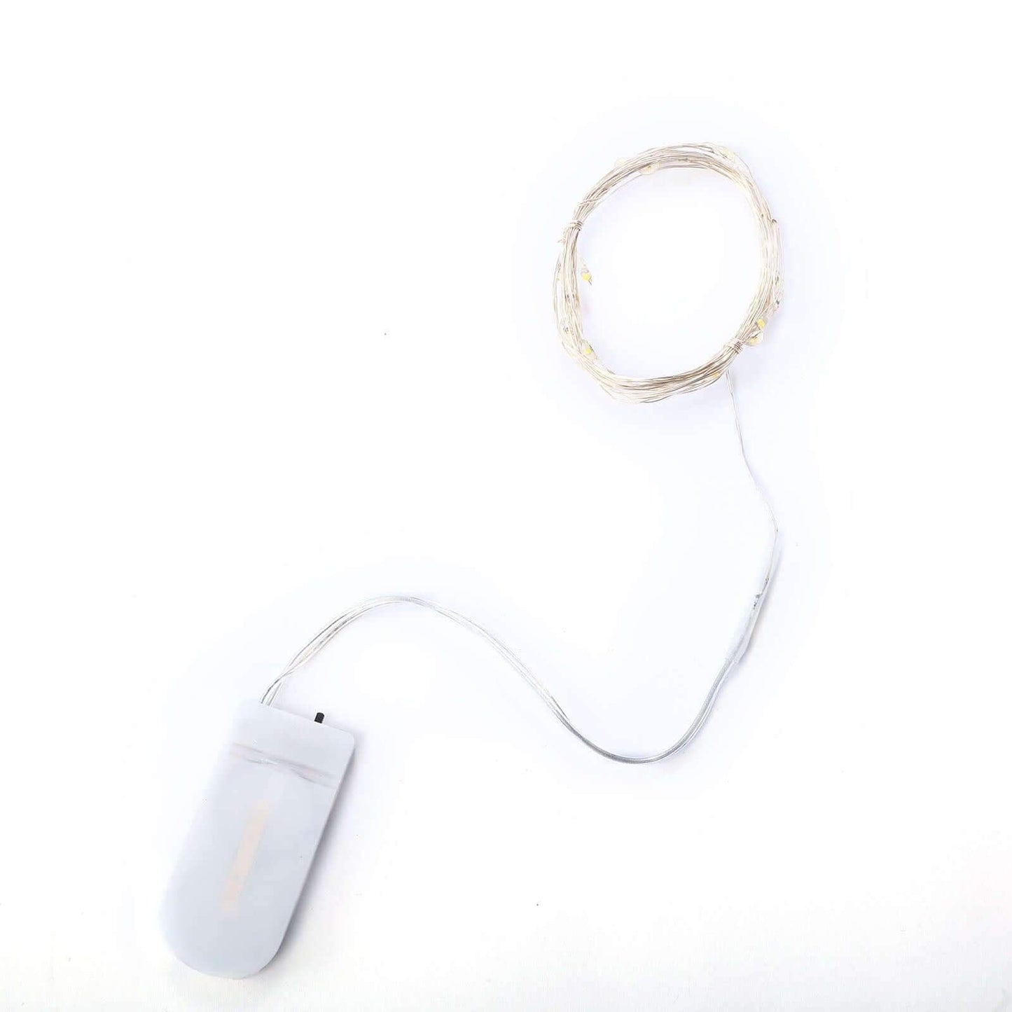 20 LED Micro Fairy String Lights Starry Bright Design Warm White - Battery Operated Party Accent 90"