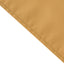 Polyester 54"x96" Rectangle Tablecloth Gold - Wrinkle-Resistant & Easy-to-Care Table Cover for Weddings & Events