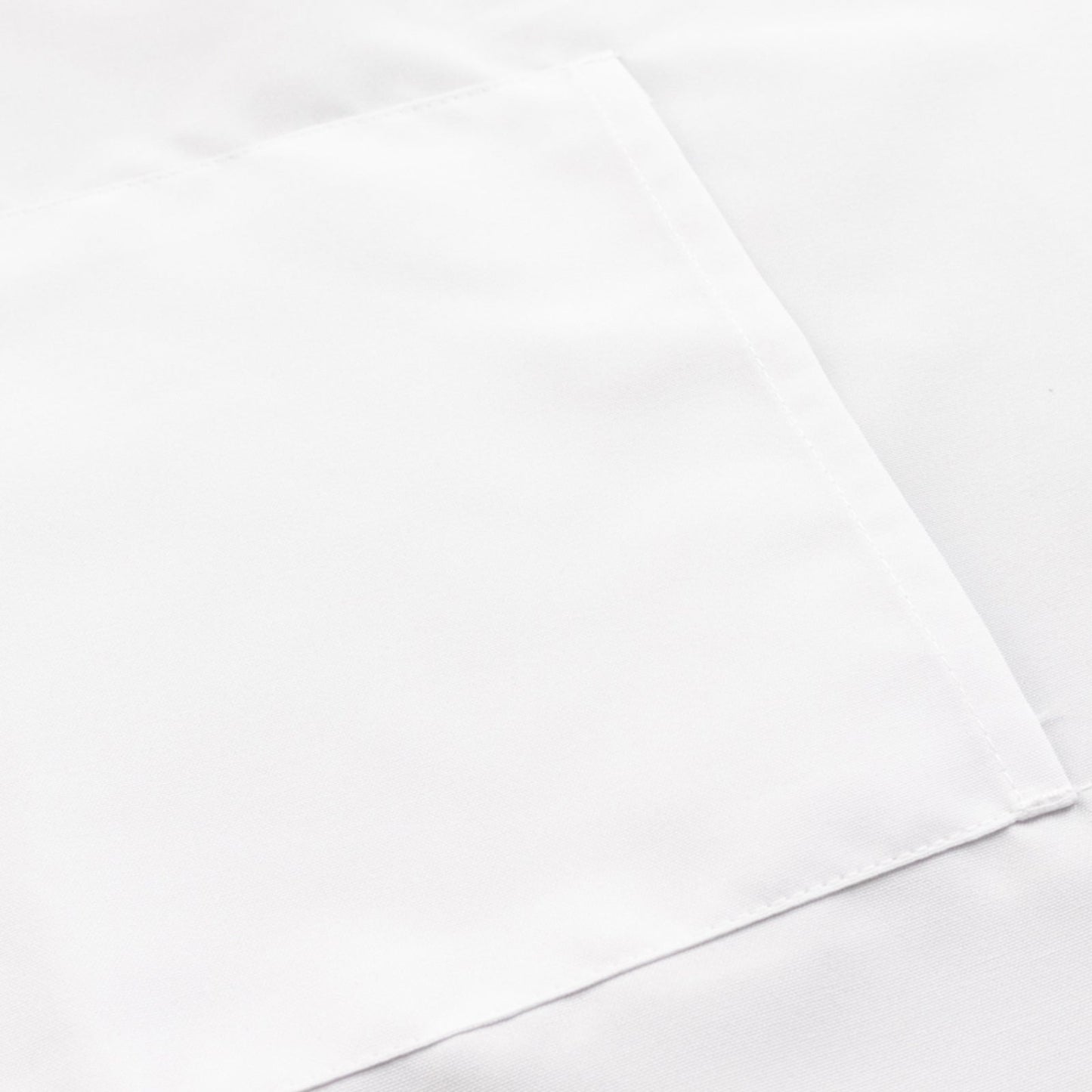 White Premium Polyester Cooking Chef Apron with Adjustable Neck and Long Ties, Waterdrop Resistant 2 Pockets Unisex Kitchen Bib Apron