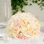 Pre-Arranged Silk Rose Wedding Centerpiece Cream Artificial Rose Flower Balls Arrangement Table Decor - 20’’ - Silk