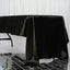 Satin Rectangular 60"x126" Tablecloth Black - Smooth and Lustrous Table Cover