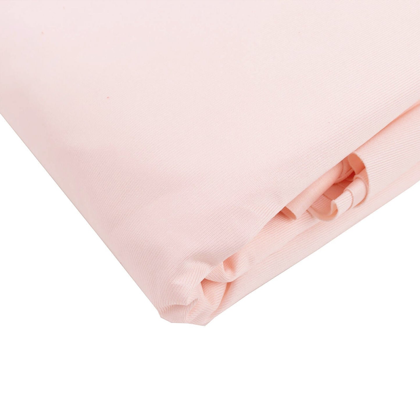 Blush Scuba Polyester Fabric Roll, Wrinkle Free DIY Craft Fabric Bolt- 60"x10 Yards