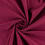 Burgundy Scuba Polyester Fabric Roll, Wrinkle Free DIY Craft Fabric Bolt- 60"x10 Yards