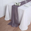 Chiffon 6ft Table Runner Violet Amethyst - Flowy & Lightweight Table Decor