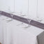 Chiffon 6ft Table Runner Violet Amethyst - Flowy & Lightweight Table Decor