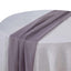 Chiffon 6ft Table Runner Violet Amethyst - Flowy & Lightweight Table Decor