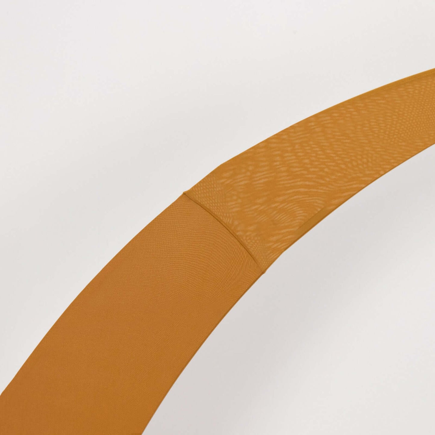 Set of 2 Gold Spandex Half Crescent Moon Backdrop Stand Covers, Custom Fitted Wedding Arch Cover for Curved Arbor Flower Balloon Frame