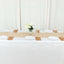 Plastic Woven Vinyl 13"x6ft Table Runner Metallic Gold - Non-Slip & Reversible Tabletop Decor