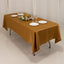 Lamour Satin 60"x102" Rectangle Tablecloth Gold - Durable & Silky Soft Feel Table Cover for Weddings & Banquets