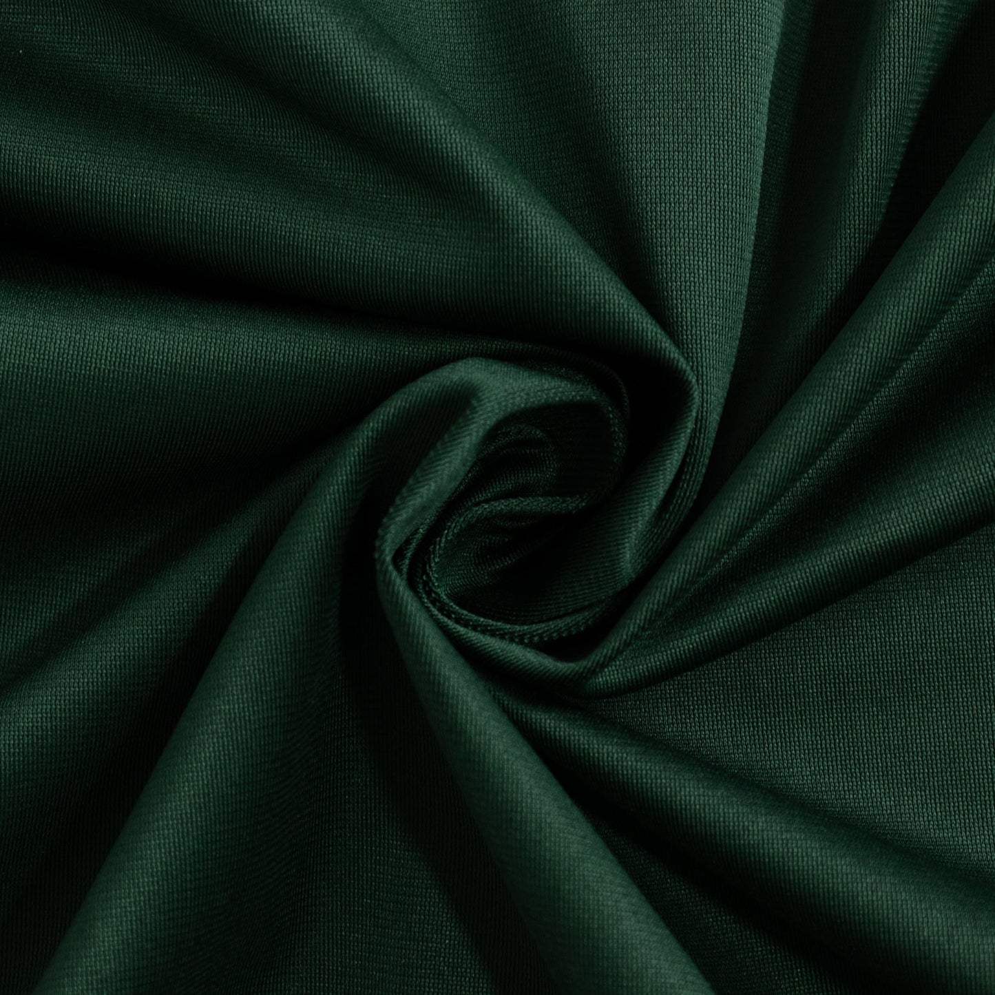 Scuba Round 70" Tablecloth Hunter Emerald Green - Wrinkle Free & Stain Resistant Table Cover