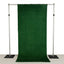 5ftx10ft Green Fringe Shag Polyester Event Drapery Panel, Minky Fabric Divider Backdrop Curtain