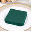 20 Pack Linen-Like Paper 5"x5" Napkins Hunter Emerald Green - Highly Absorbent Airlaid Napkins