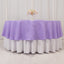Premium Polyester 90" Round Tablecloth Lavender Lilac - Stain and Wrinkle-Resistant Design with 220GSM Thickness Table Cover