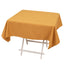 Premium Polyester 54"x54" Square Tablecloth Gold - Stain and Wrinkle-Resistant 220GSM Finish for Weddings & Events