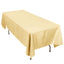 Premium Polyester 60"x102" Rectangle Tablecloth Champagne - Durable 220GSM Wrinkle-Resistant Table Cover