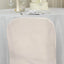 10 Pack Polyester Chair Covers for Folding Chairs Blush - Wrinkle-Free Stain-Resistant Slip-On Slipcovers