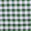 Polyester 120" Round Tablecloth White/Green Seamless - Checkered Buffalo Plaid Table Cover